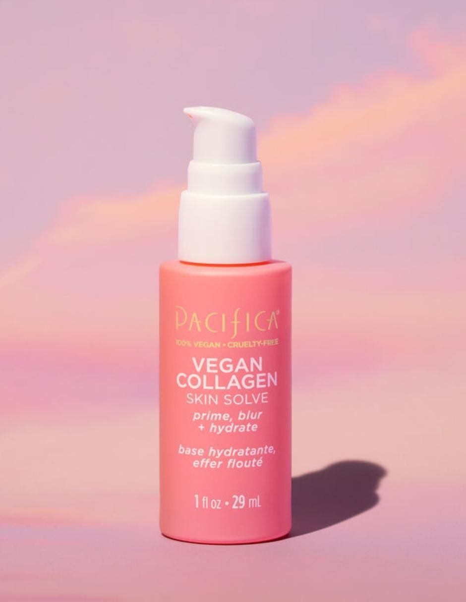 Serum hidratante Suero Vegan Collagen Skin Solve Primer 29 ml facial Pacifica Vegan Collagen todo tipo de piel 29 ml 3