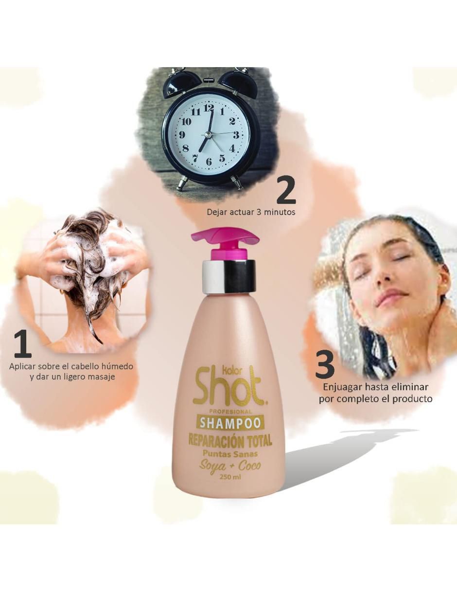 Shampoo para cabello Puntas Sanas Kolor Shot 4