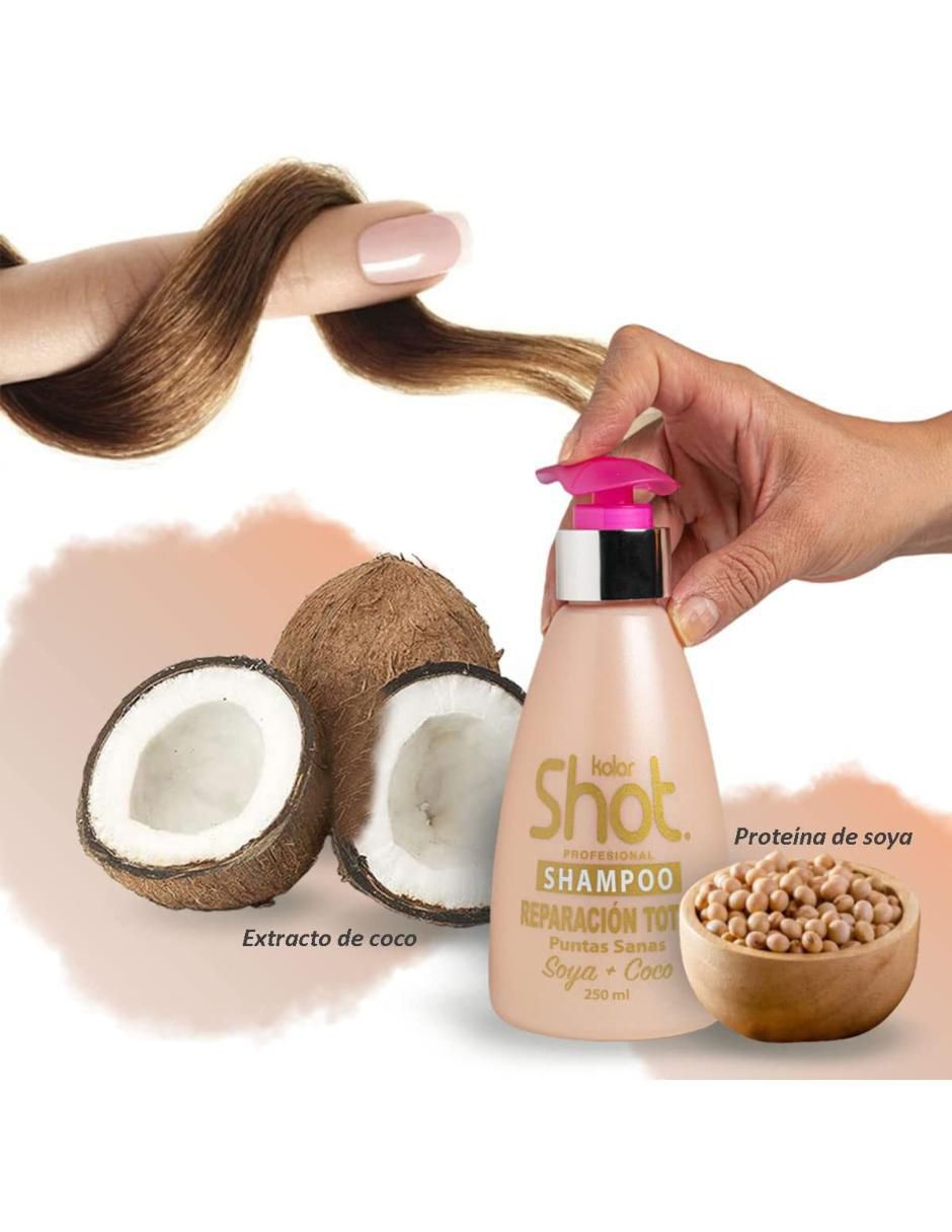 Shampoo para cabello Puntas Sanas Kolor Shot 5