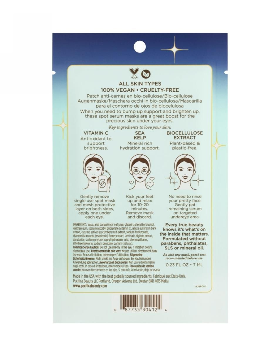 Mascarilla facial Eye Bright Undereye Vitamin C Spot Serum Mask 2