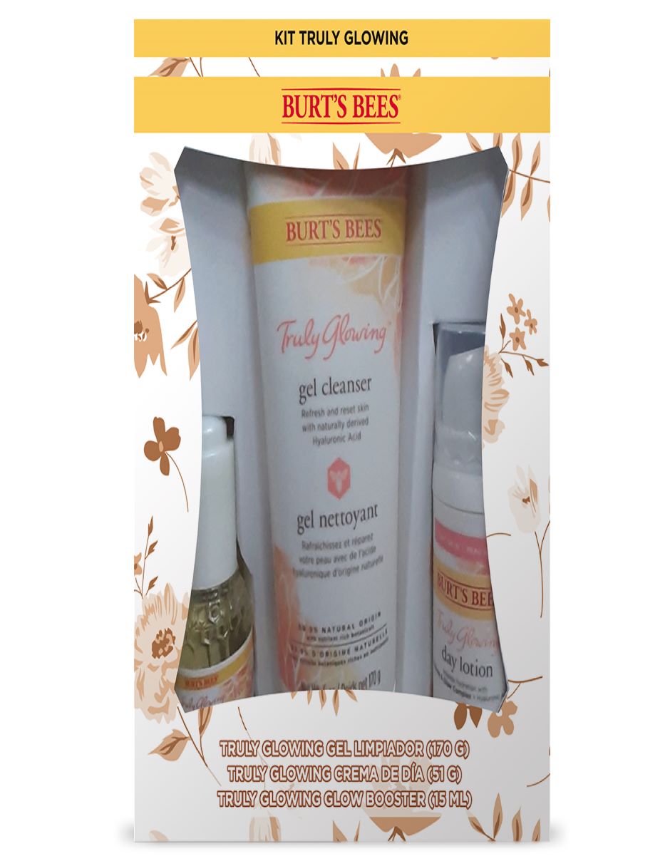 Set bath & body para hidratar Truly Glowing 3 piezas 1