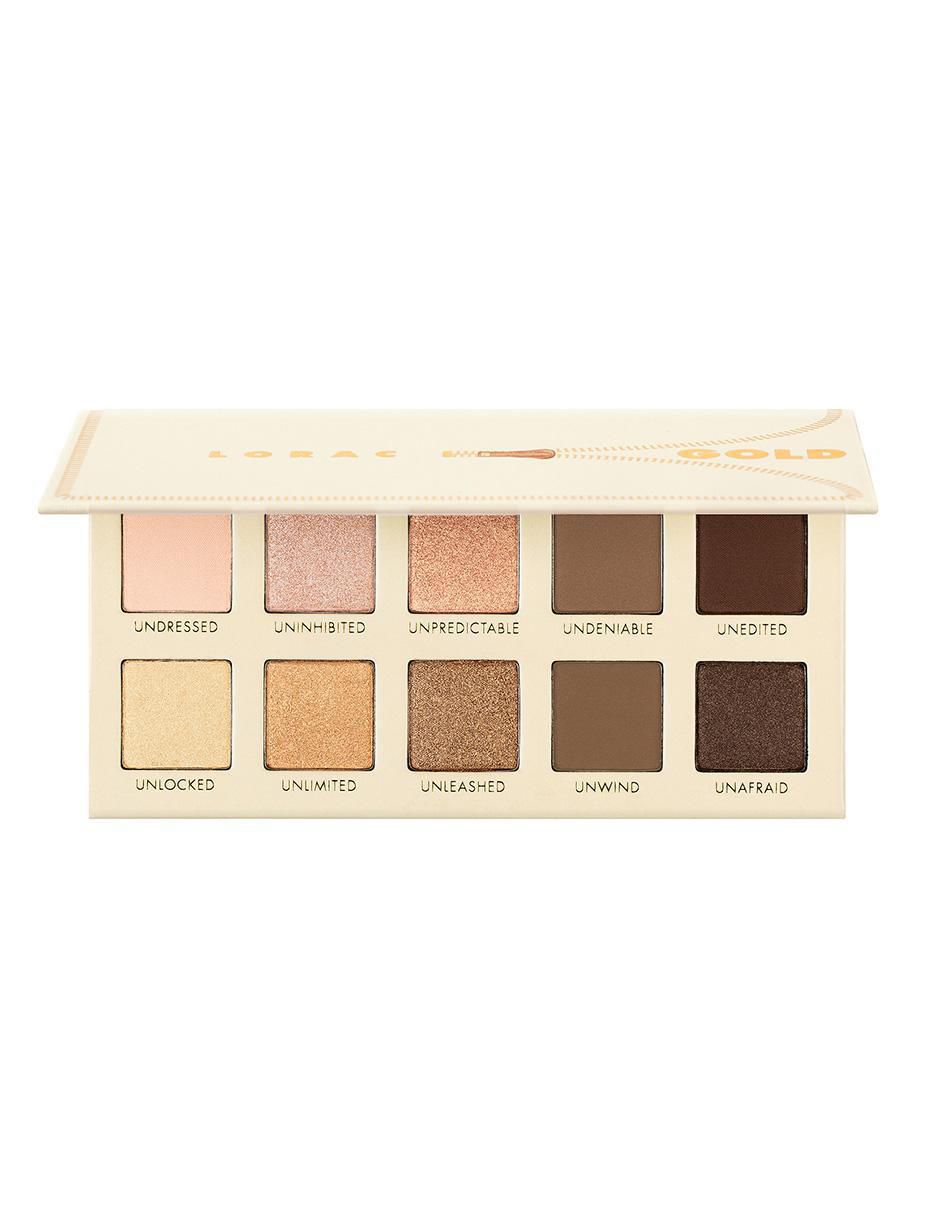 Sombra para ojos Unzipped Gold 10 tonos 2
