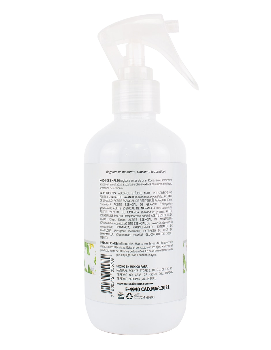 Aromatizante aerosol y ambientador de aroma manzanilla 2