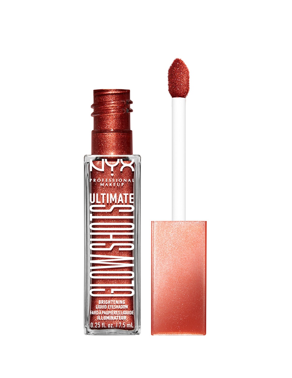 NYX GLOW SHOTS,ROJO NARANJA