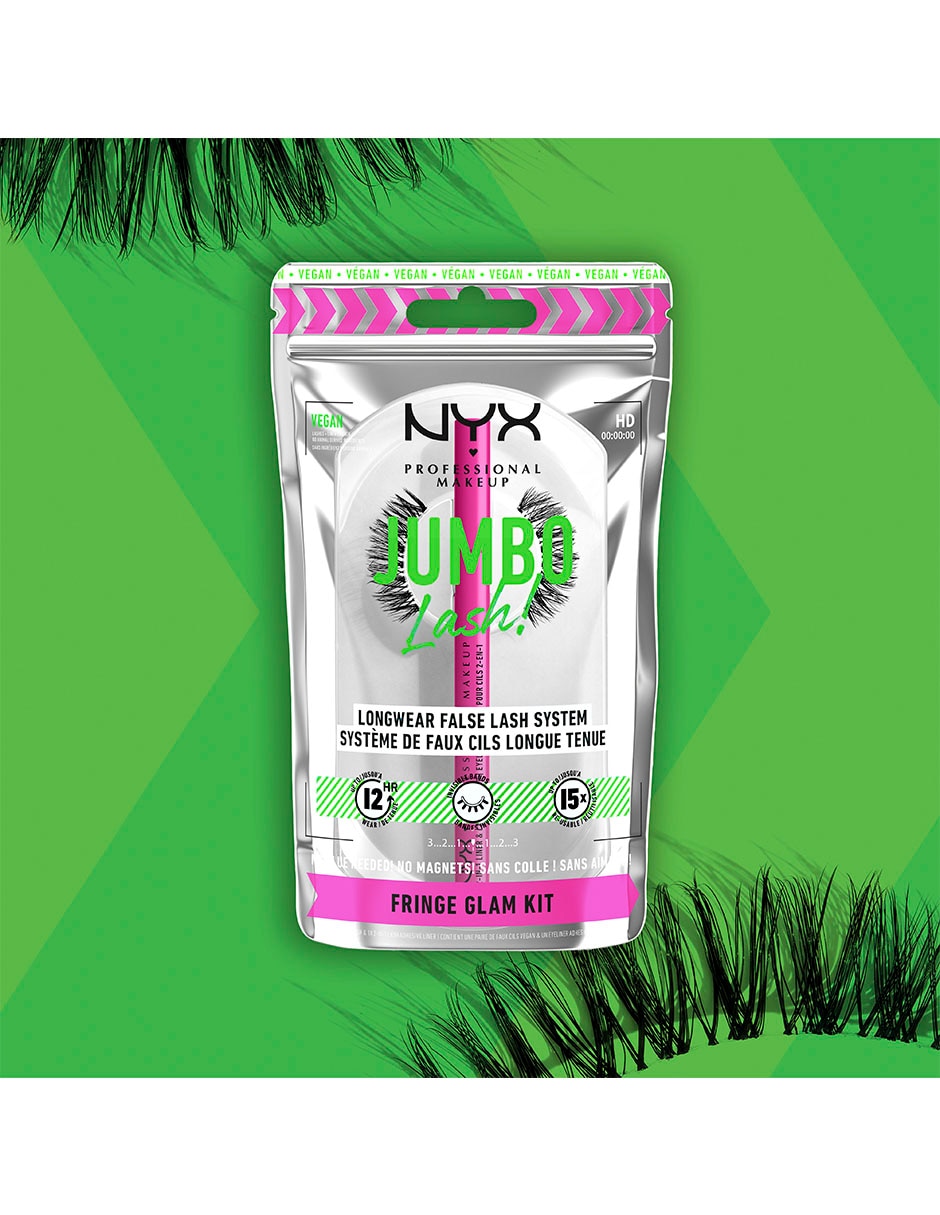 Pestañas postizas Jumbo Lash Energy! Starter Kits Fringe Glam 4