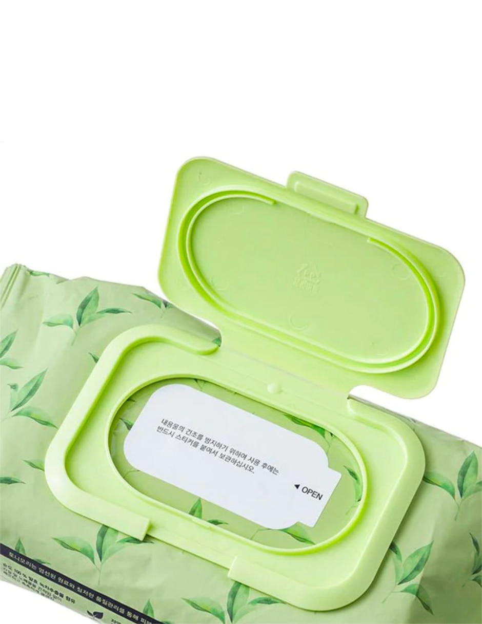 Limpiador facial The chok chok green tea cleansing tissue The chok chok green tea para purificar 2