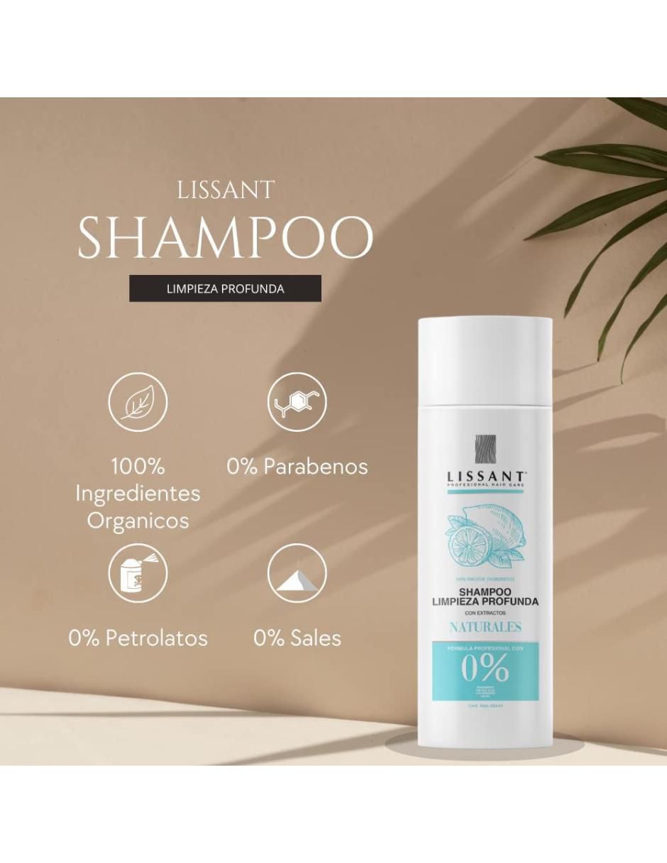 Shampoo reparador para cabello limpieza profunda Profesional Hair Care 2