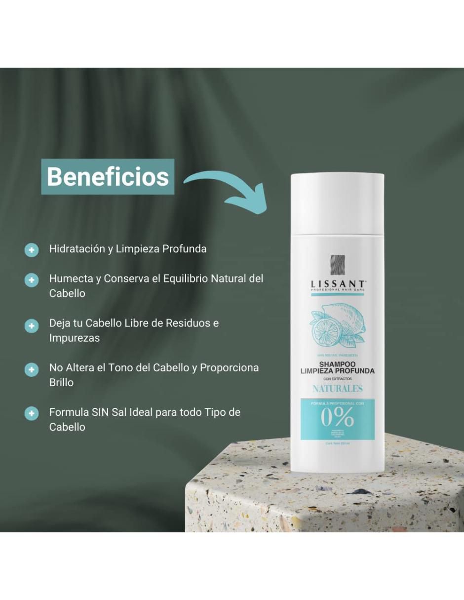 Shampoo reparador para cabello limpieza profunda Profesional Hair Care 3