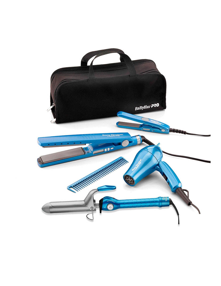 Set eléctricos Babyliss Xmas Blue 6 piezas