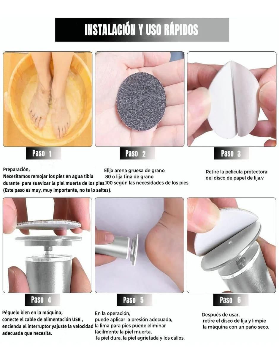 Set pedicure manual 4