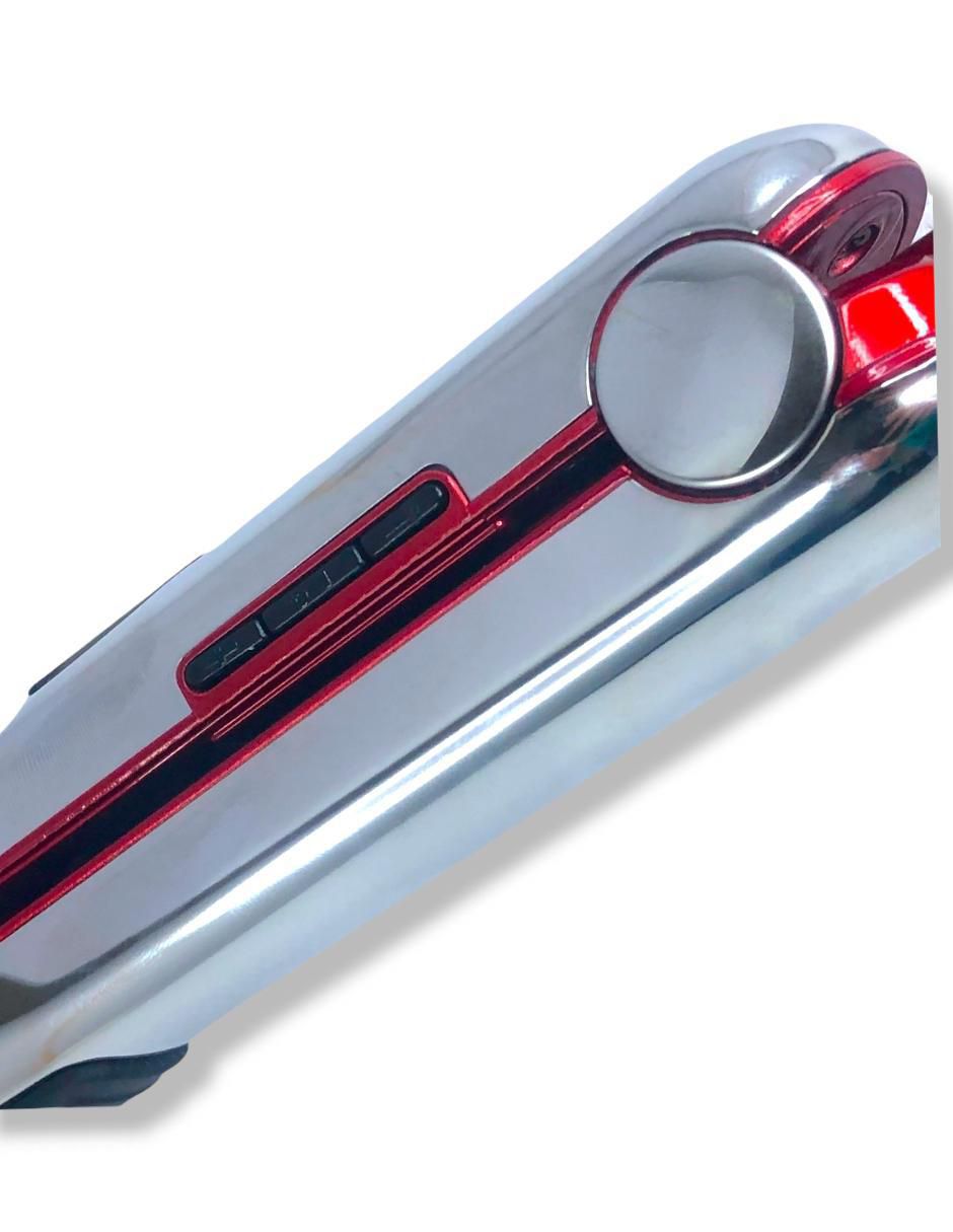 Alaciadora Stainless Steel 2 in 1 Curling Wand placas de titanio 2