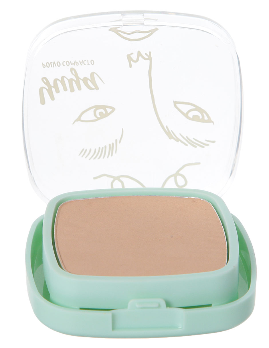 POLVOS COMPACTOS YUYA,SALMÓN