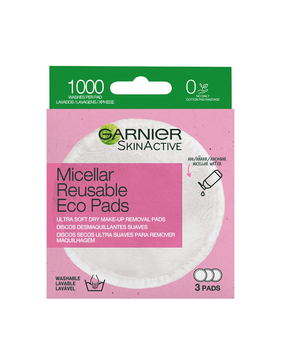Desmaquillante Skin Active Eco pads Garnier skin 4