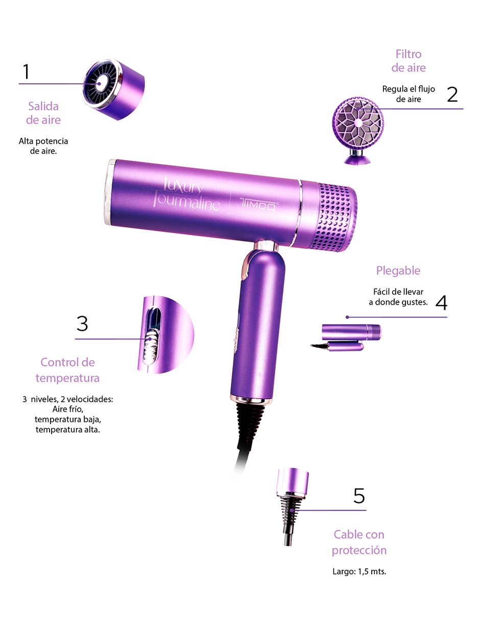 Secadora de cabello Sm3600 7