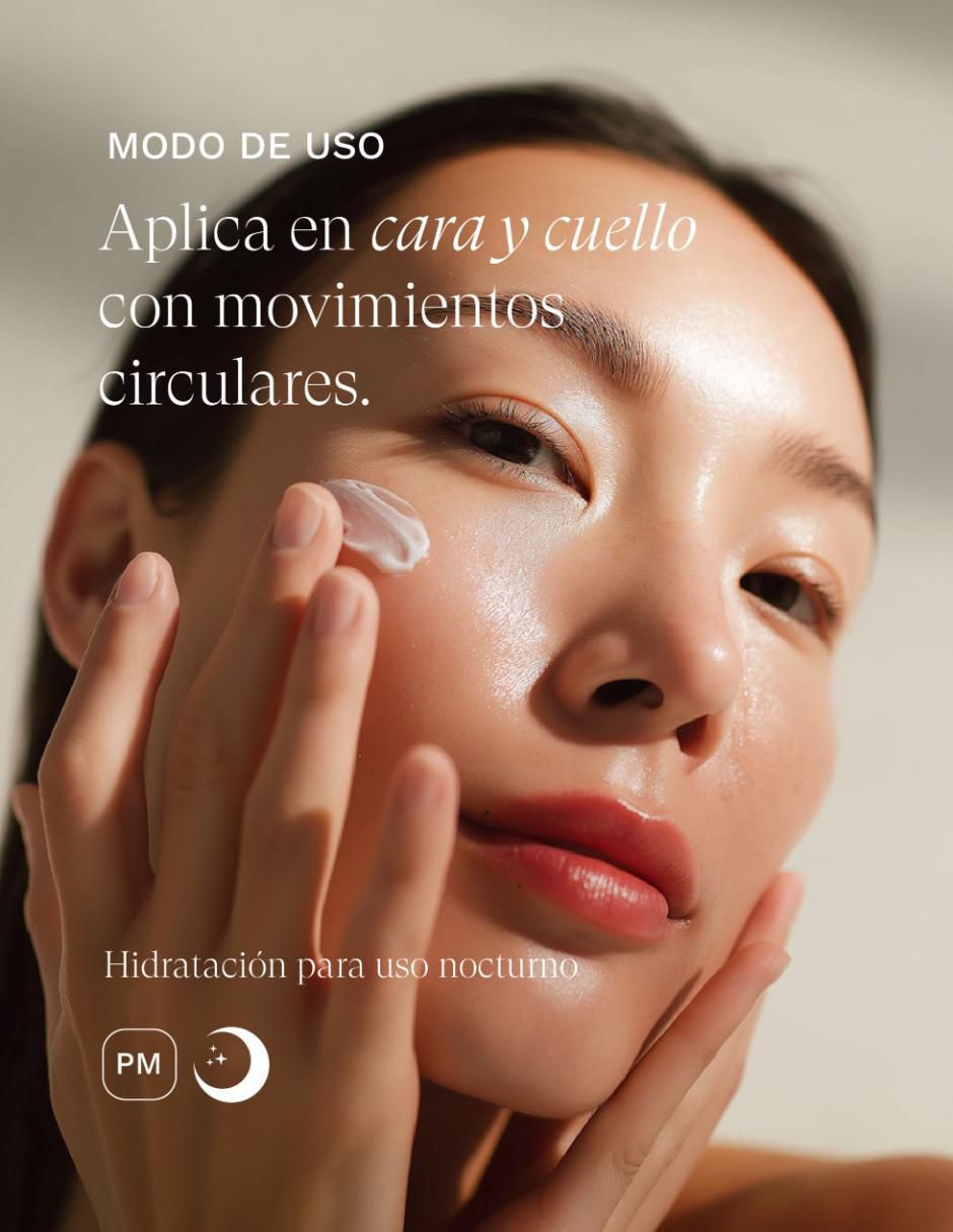 Crema facial recomendada para prevenir signos de la edad de noche para todo tipo piel 6