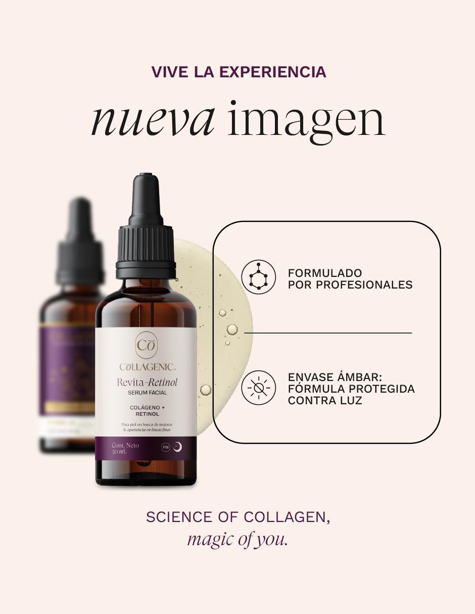Sérum de retinol facial antiarrugas Baba Caracol Colágeno todo tipo piel 2