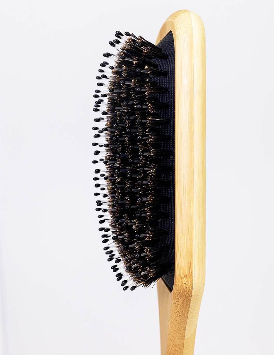 Cepillo para cabello de bambú 5