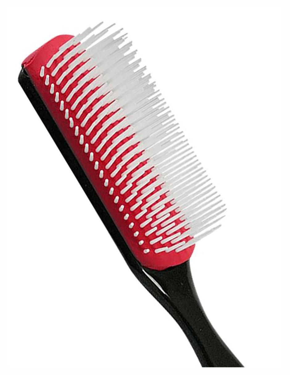 Cepillo para cabello D4 de 9 filas de plástico 4