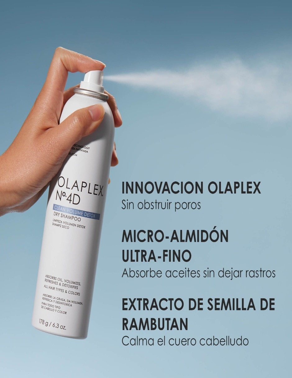 Shampoo en seco para cabello Clean Volume Detox 178 g 3