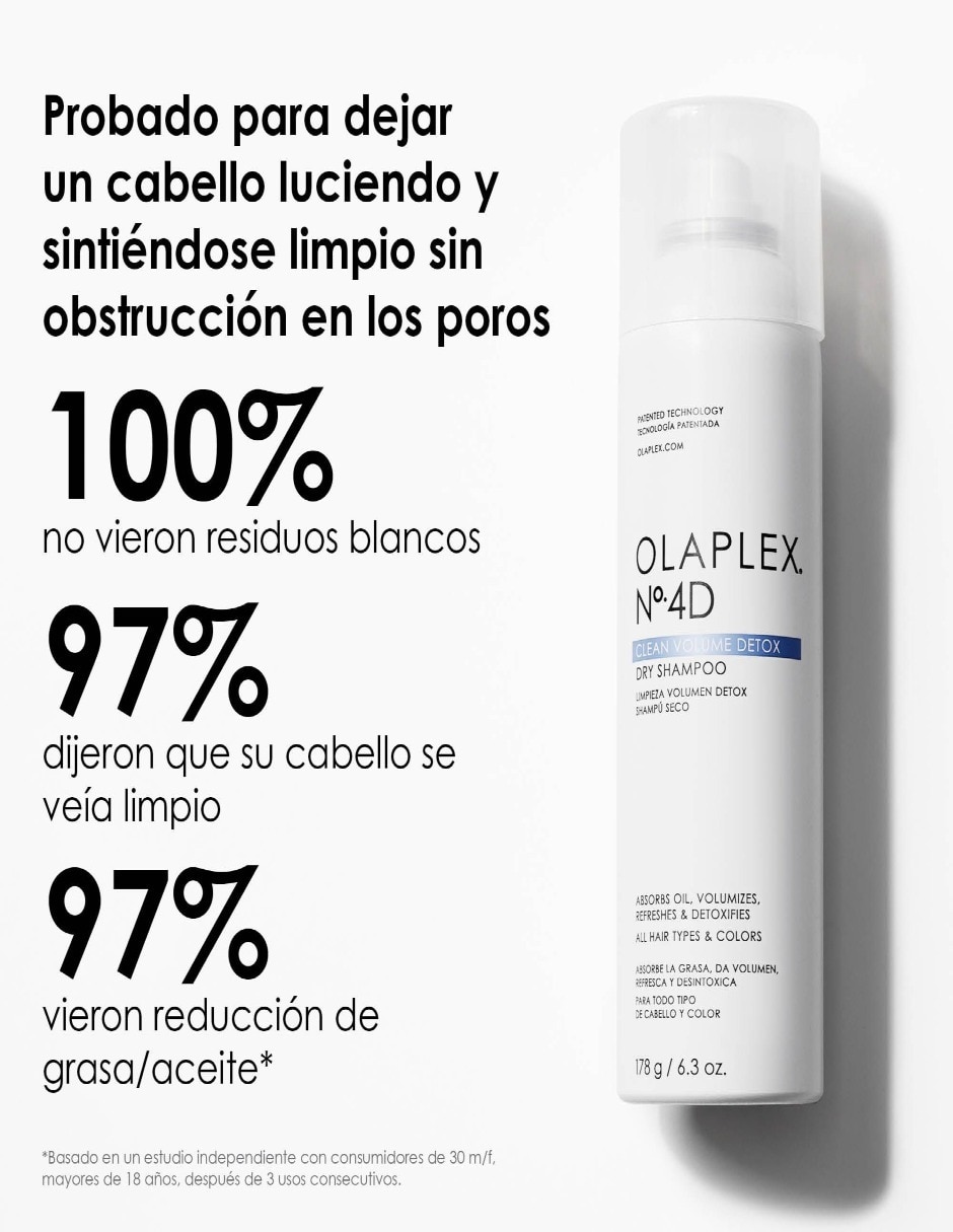 Shampoo en seco para cabello Clean Volume Detox 178 g 14