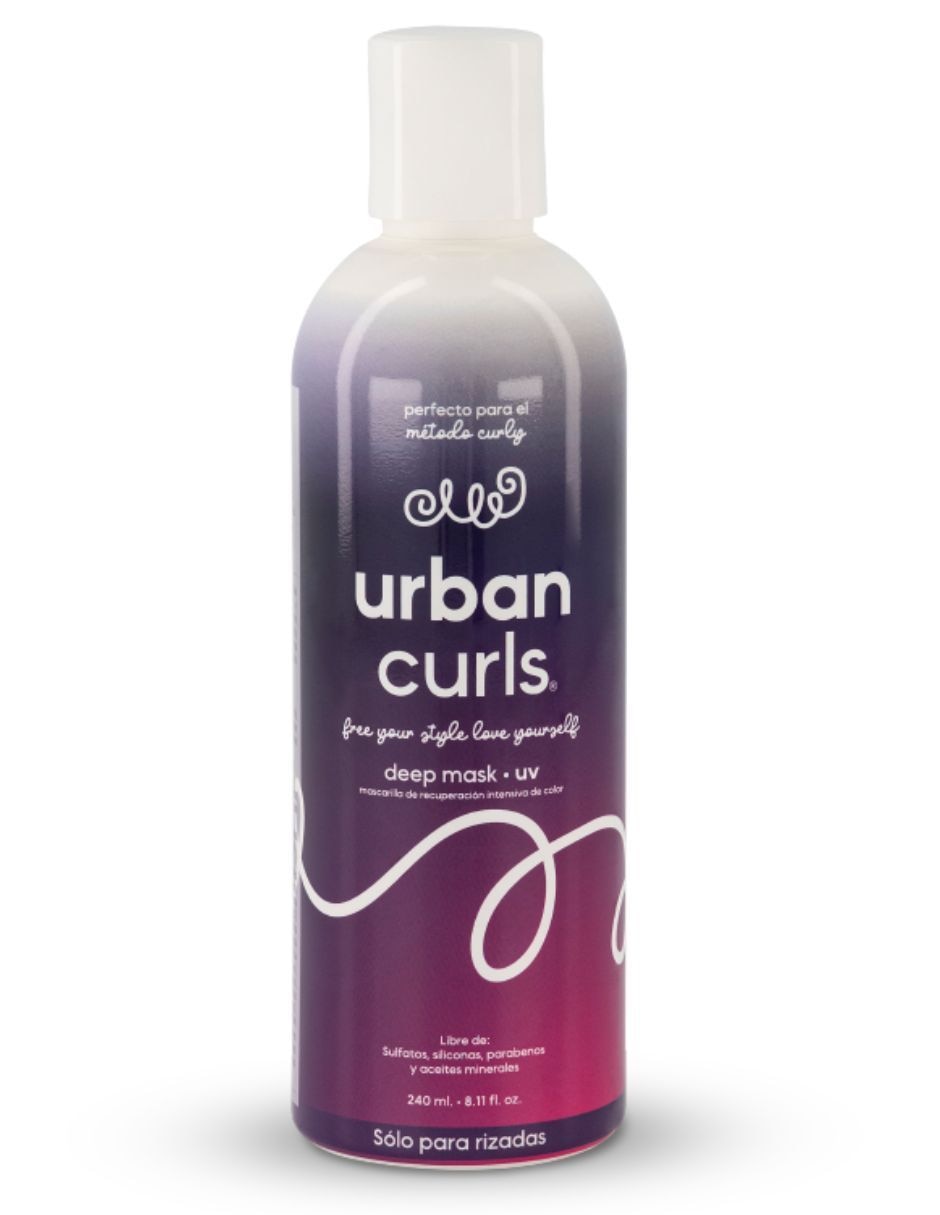 Mascarilla Morada Para Rizos para hidratar Urban Curls Tratar