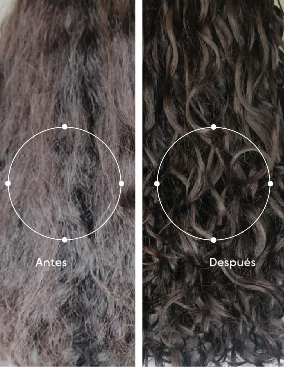 Crema para cabello rizado para hidratar 3