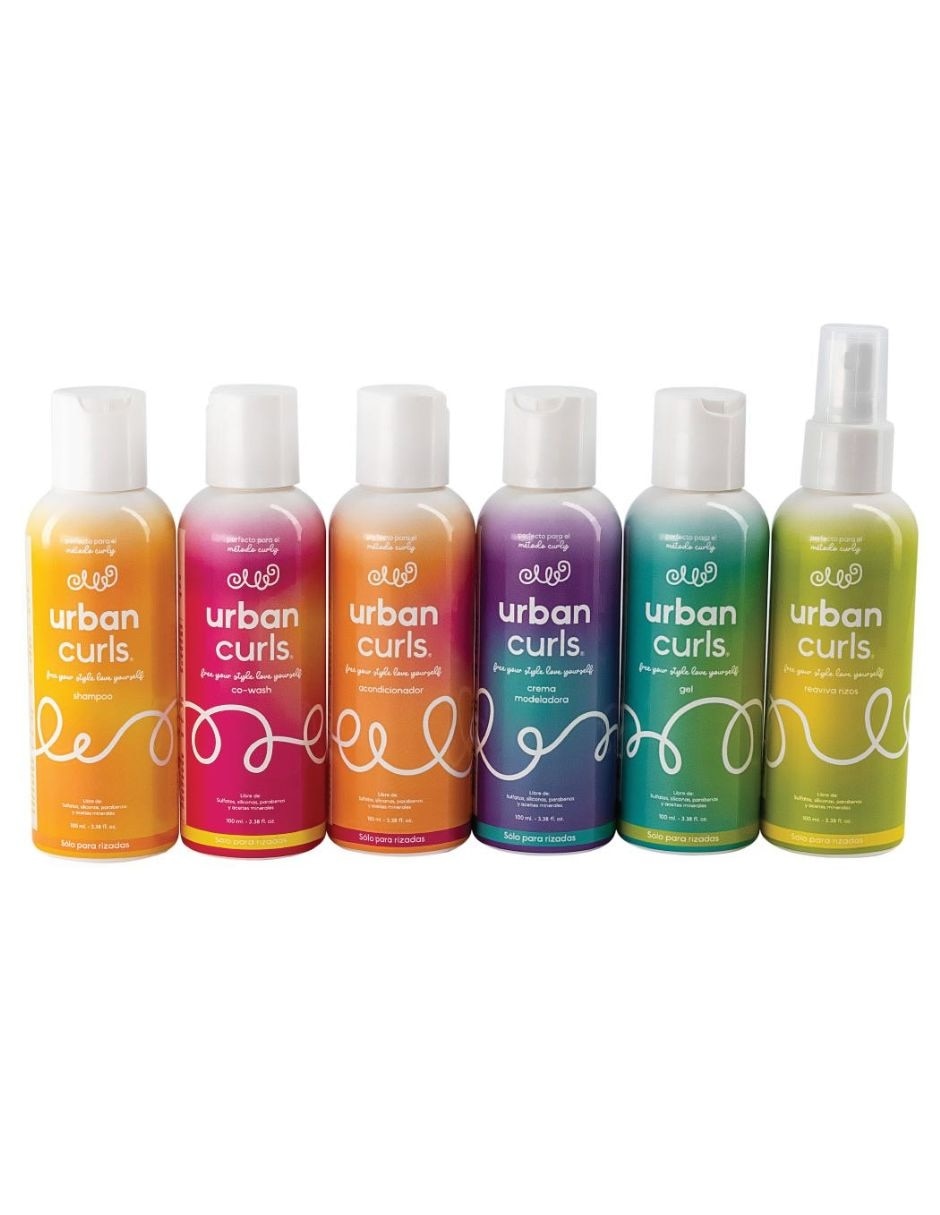Kit tratamiento capilar Sistema Urban para rizos 100 ml hidratante Kit tratamiento capilar Sistema Urban para rizos 100 ml hidratante