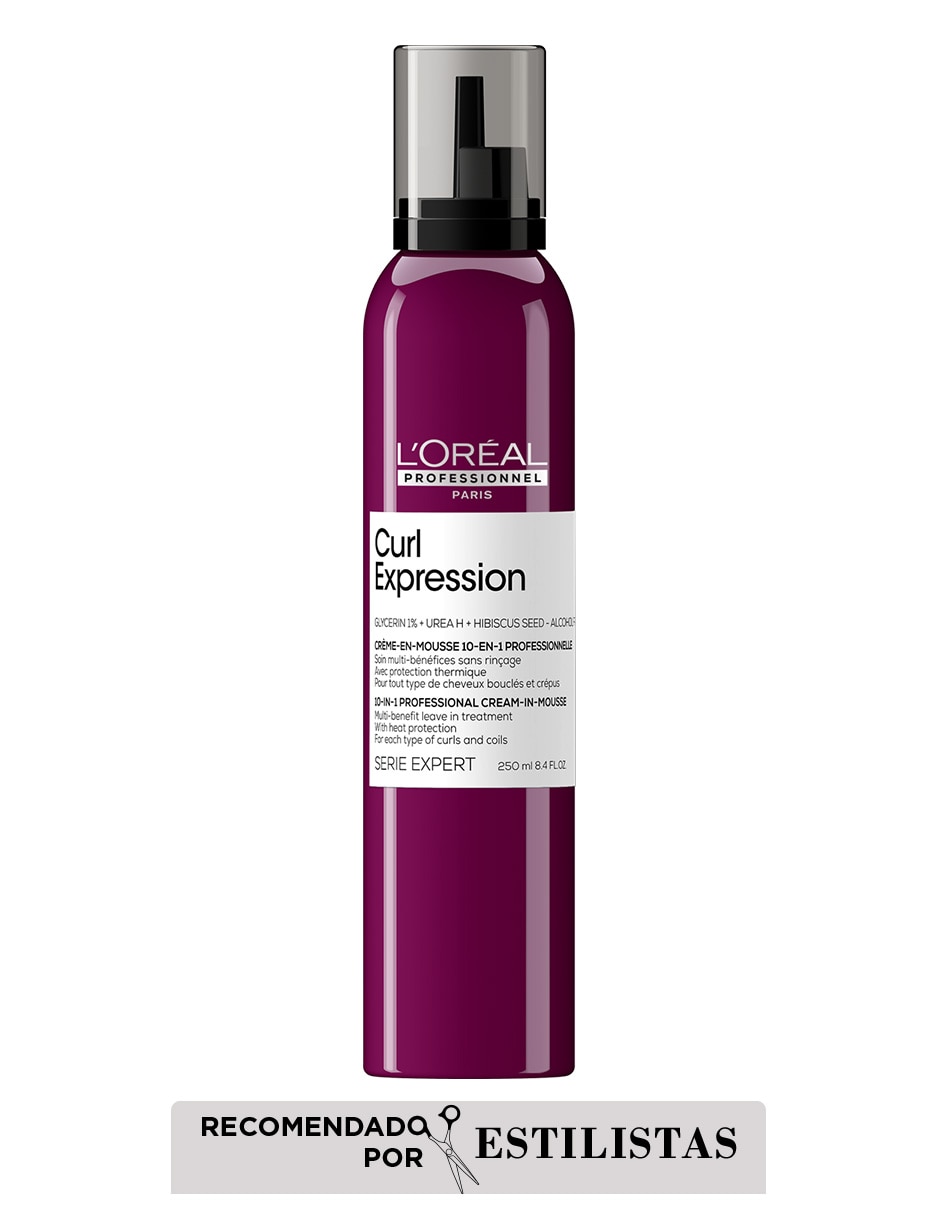 Mousse para cabello rizado Curl expression 10 en 1 para aportar volumen 2