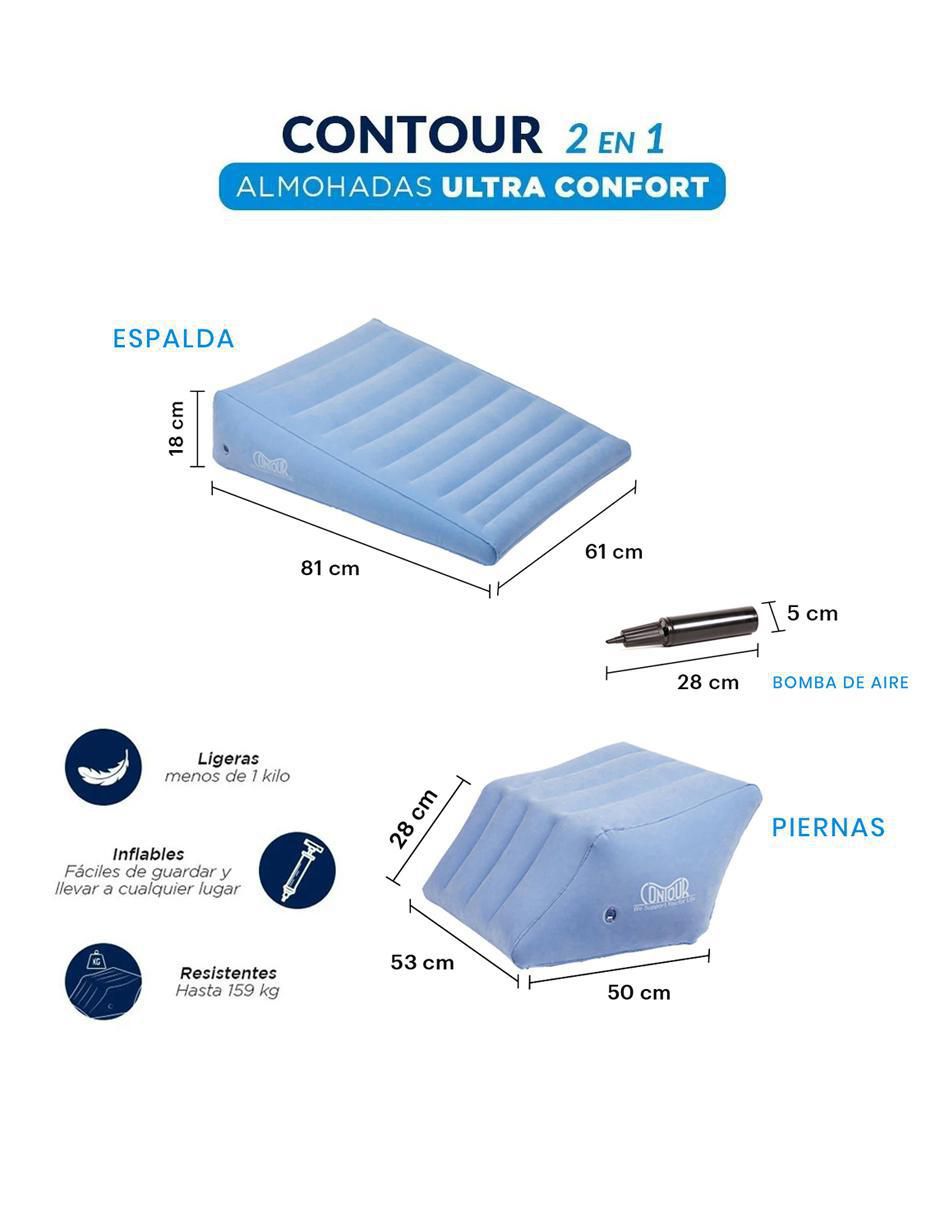 Almohada ortopédica Premium firmeza media 10