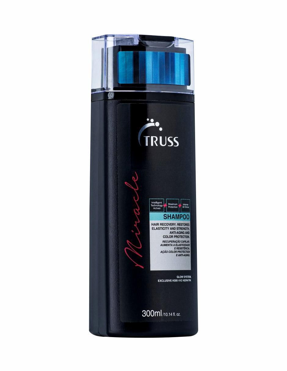 Shampoo reparador para cabello Miracle 3