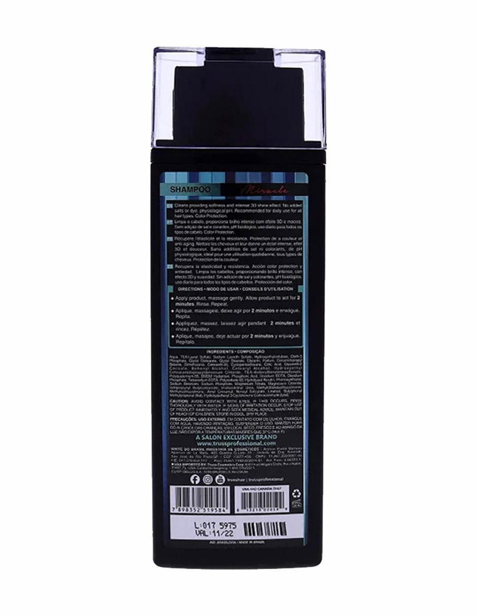 Shampoo reparador para cabello Miracle 4