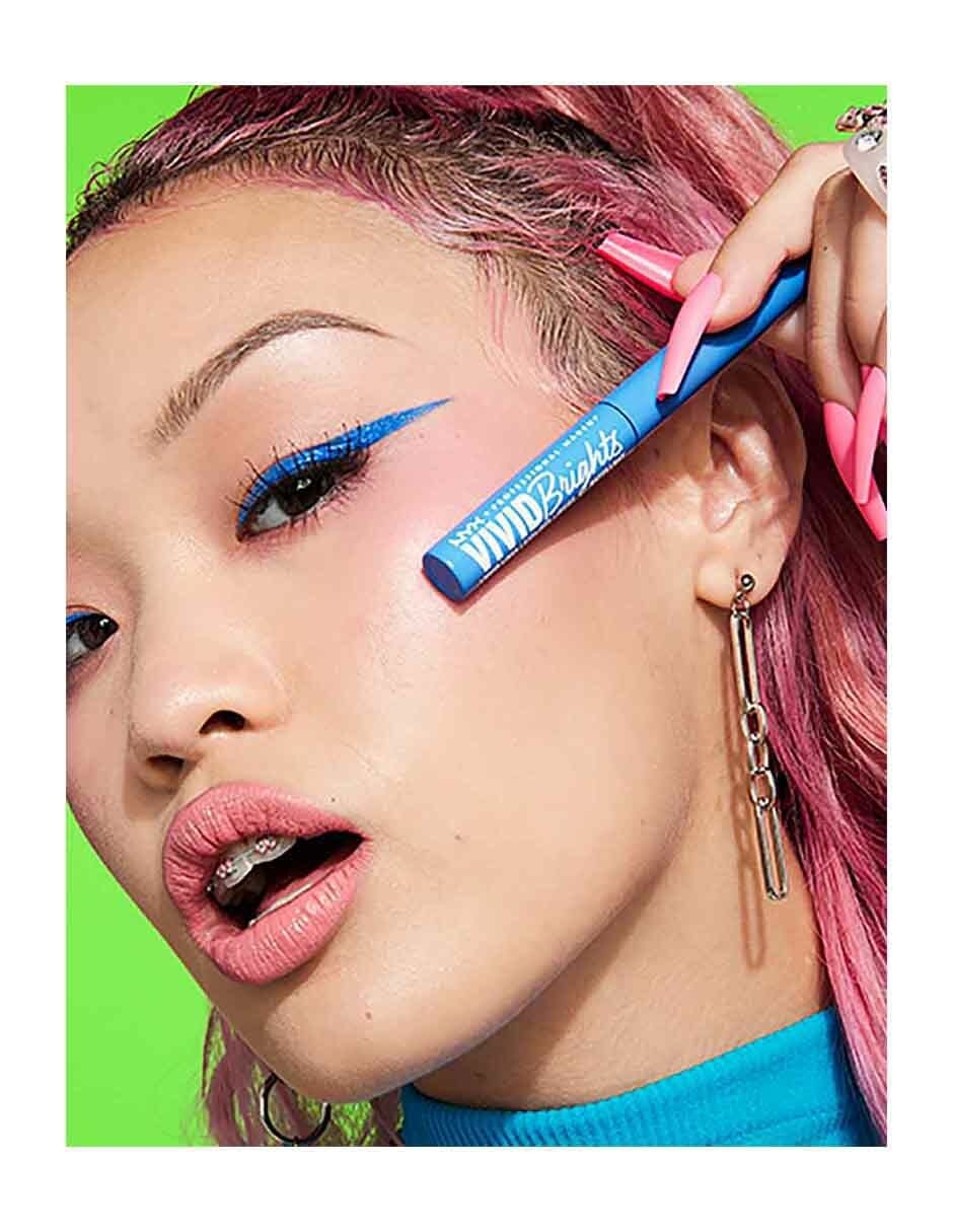NYX VIVID BRIGTS LIQUID LINER,COBALTO