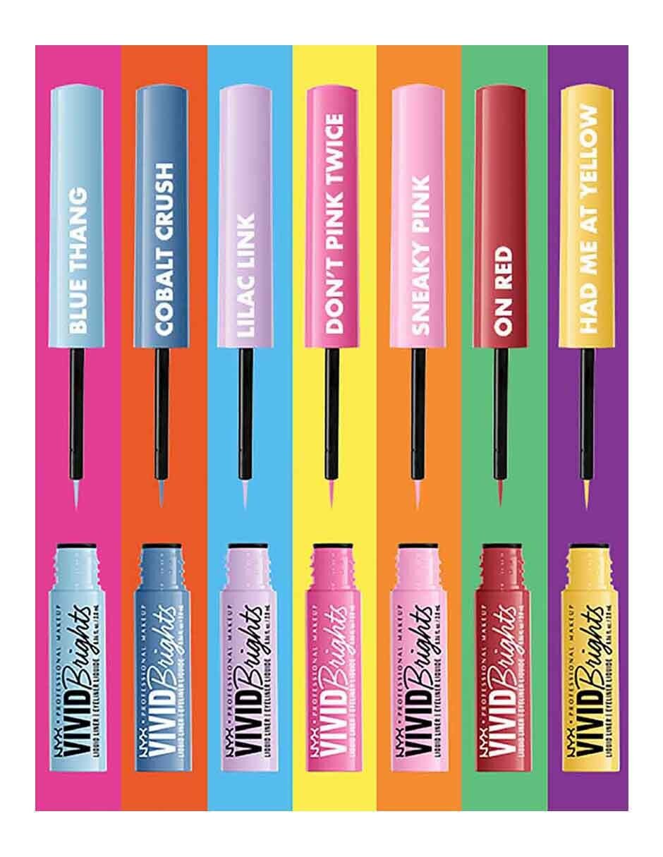 Delineador para ojos mate Vivid Brigts Liquid Liner 8