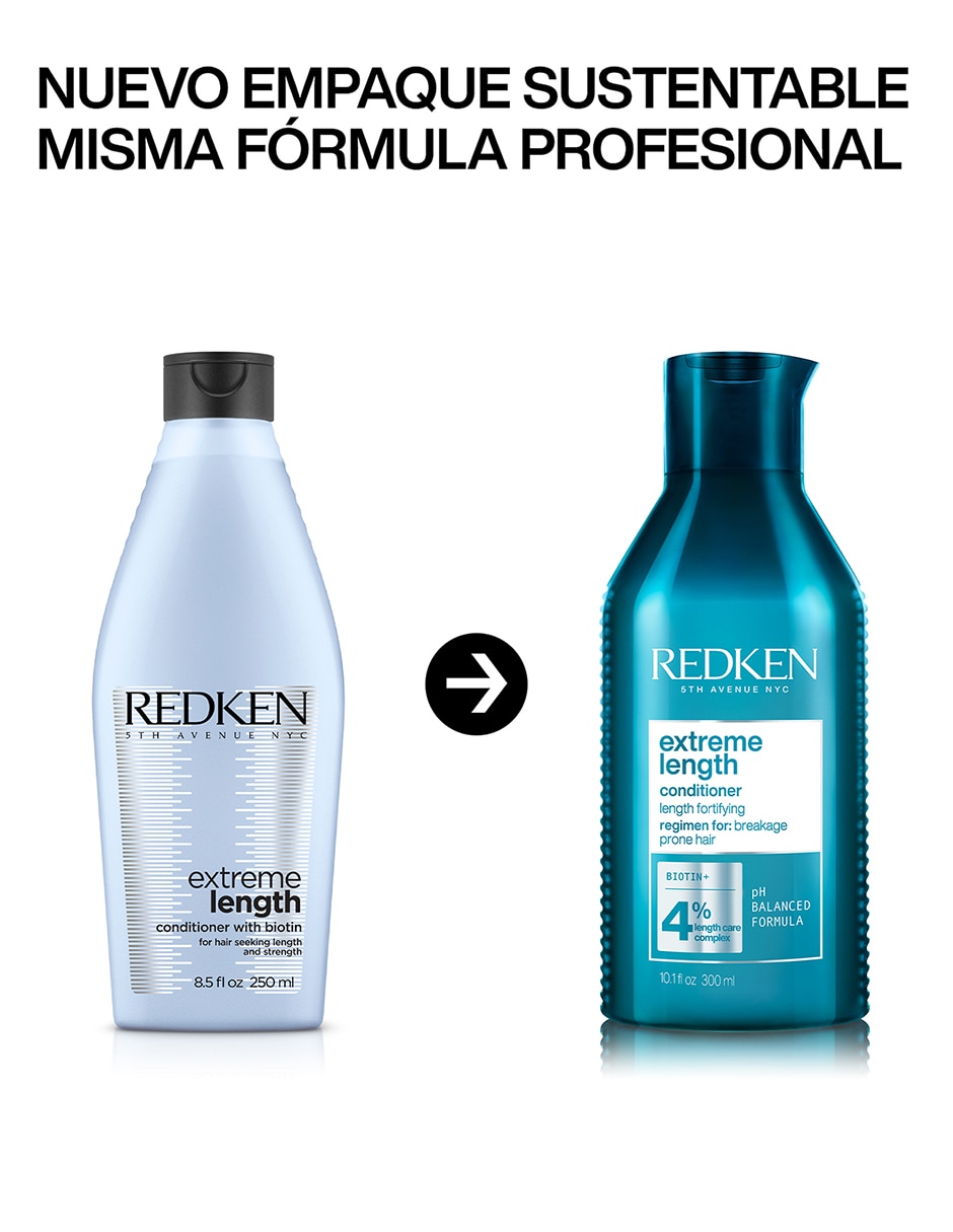 Acondicionador para cabello Extreme Length 300 ml 4