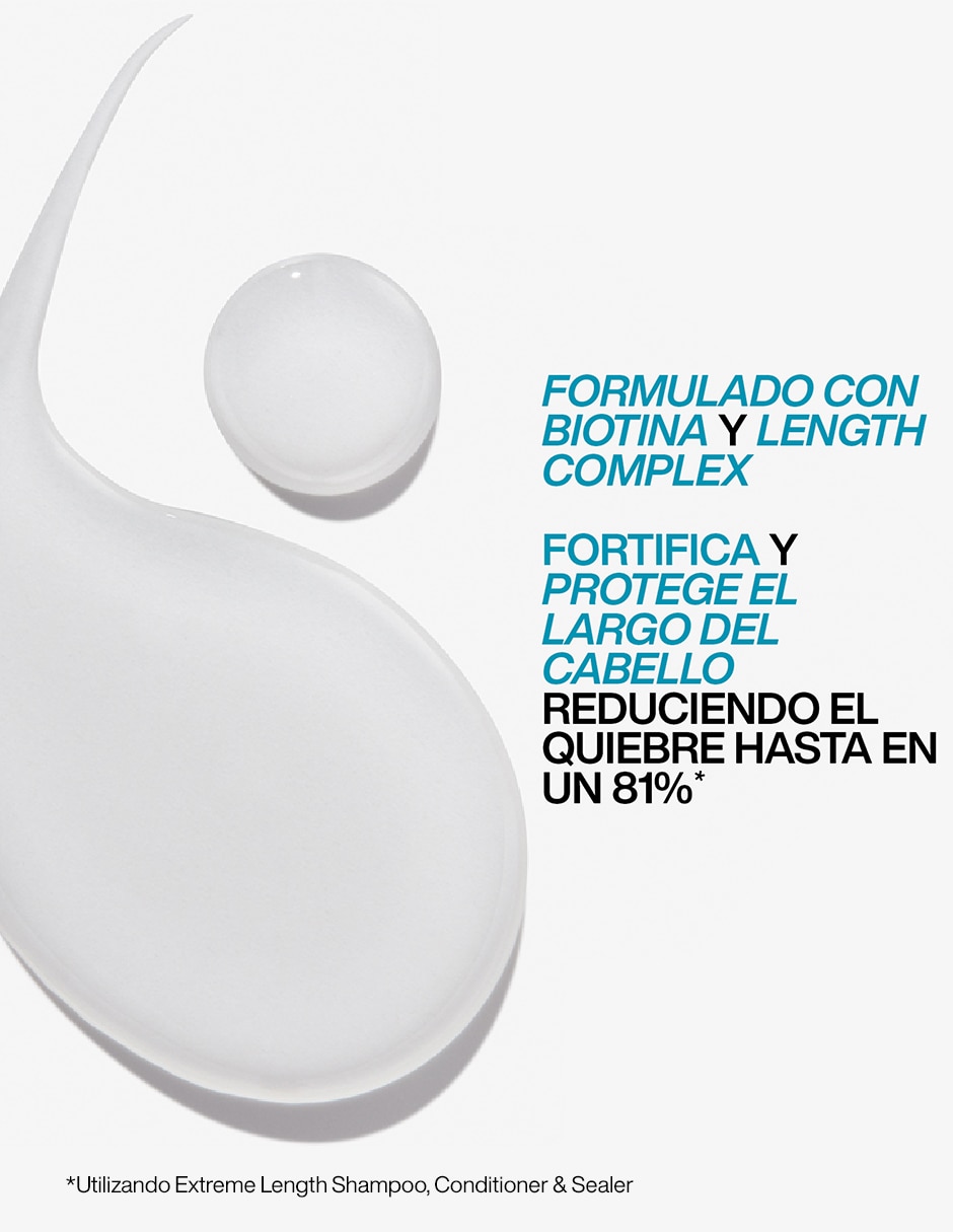 Shampoo anticaída para cabello fino Extreme Length 6