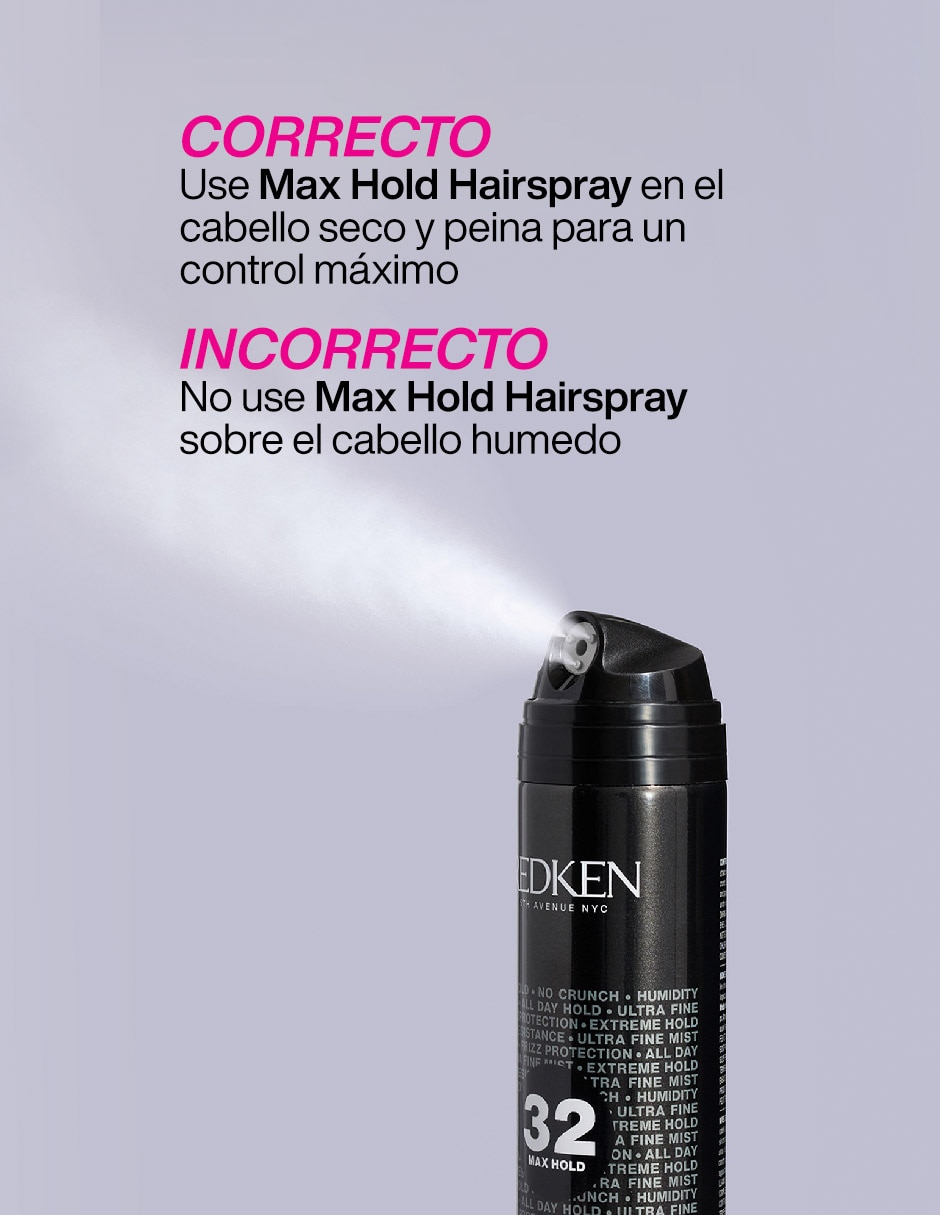 Spray para cabello todo tipo Triple Take Maz Hold Styling 255 g 5