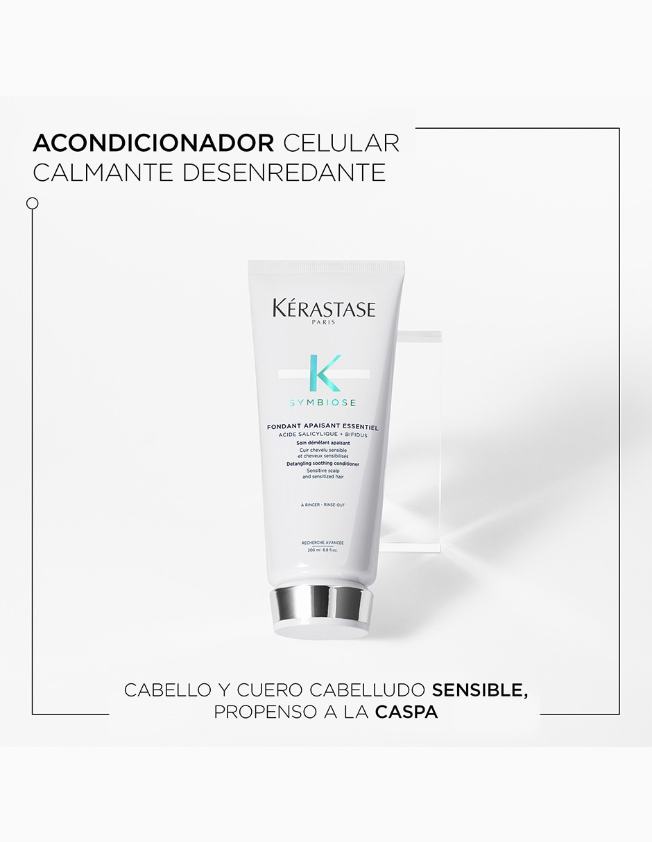 Acondicionador para cabello Fondant apaisant essentiel Symbiose 200 ml 6