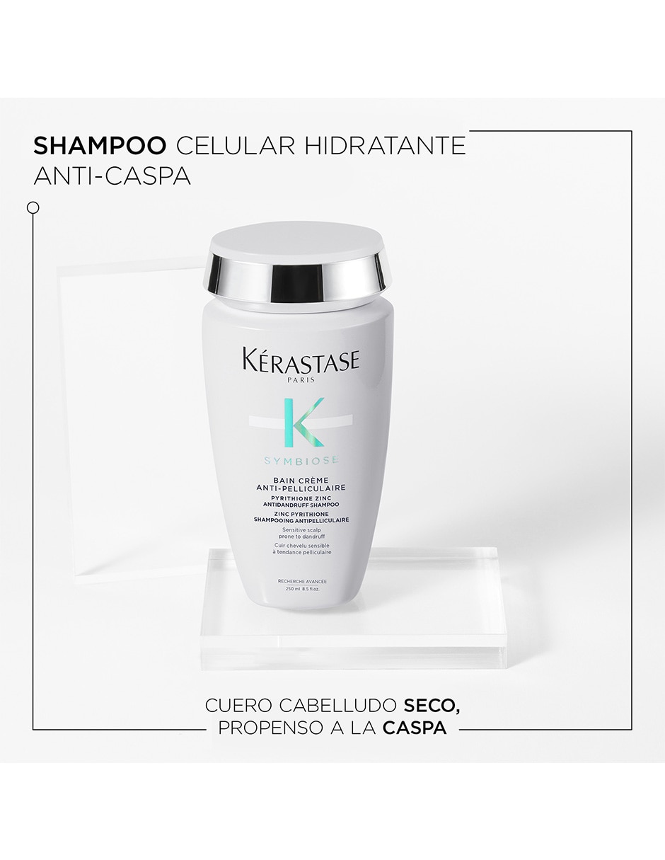 Shampoo anticaspa para cabello Bain creme anti-pelliculaire Symbiose 6