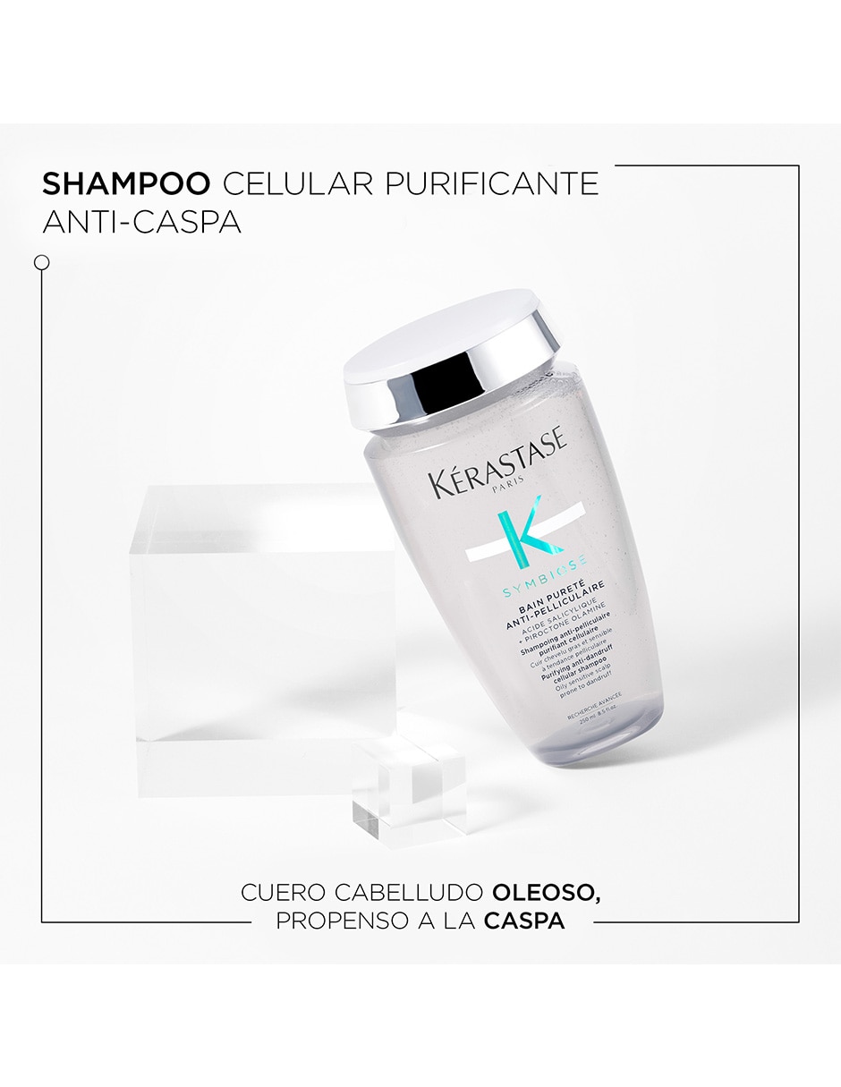 Shampoo anticaspa para cabello Bain purete anti-pelliculaire Symbiose 6