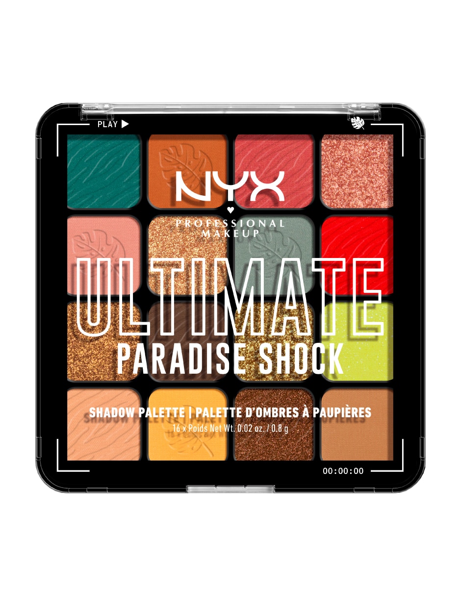 PALETA DE SOMBRAS ULTIMATE SHADOW,NARANJ