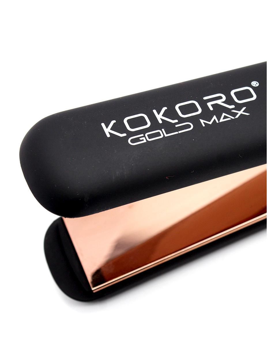 Alaciadora Kokoro Kokoro Gold Max placas de titanio gold rose