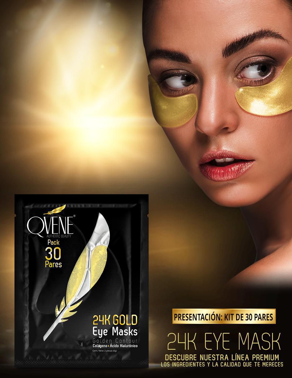 Parches para ojeras 24k gold eye contour 3