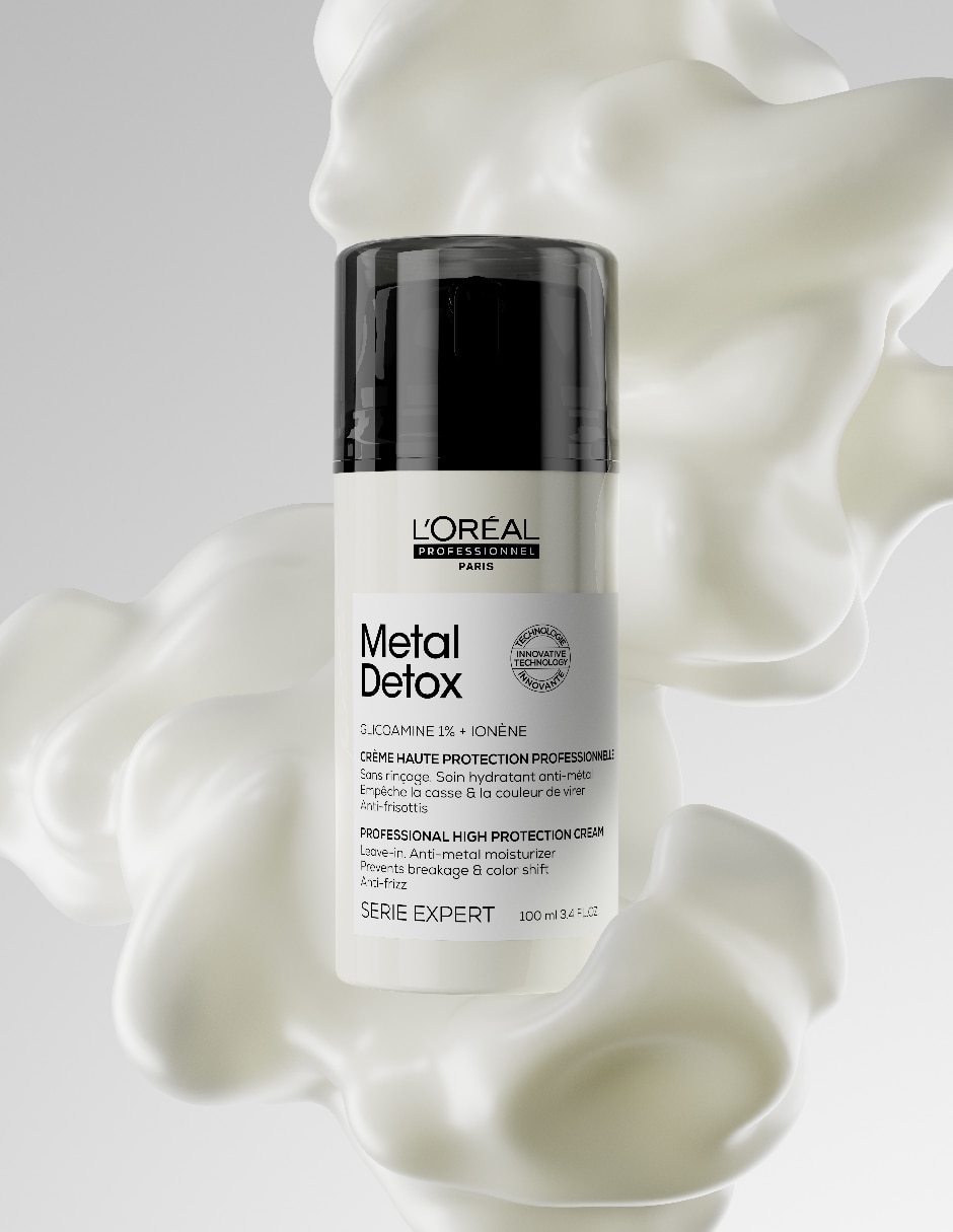 Crema para todo tipo de cabello Metal Detox para antifrizz 6