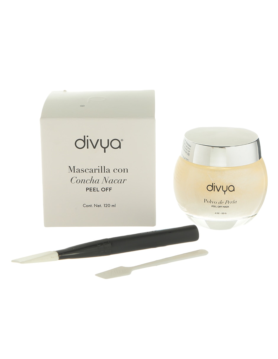 Mascarilla polvo de perla para renovar Divya