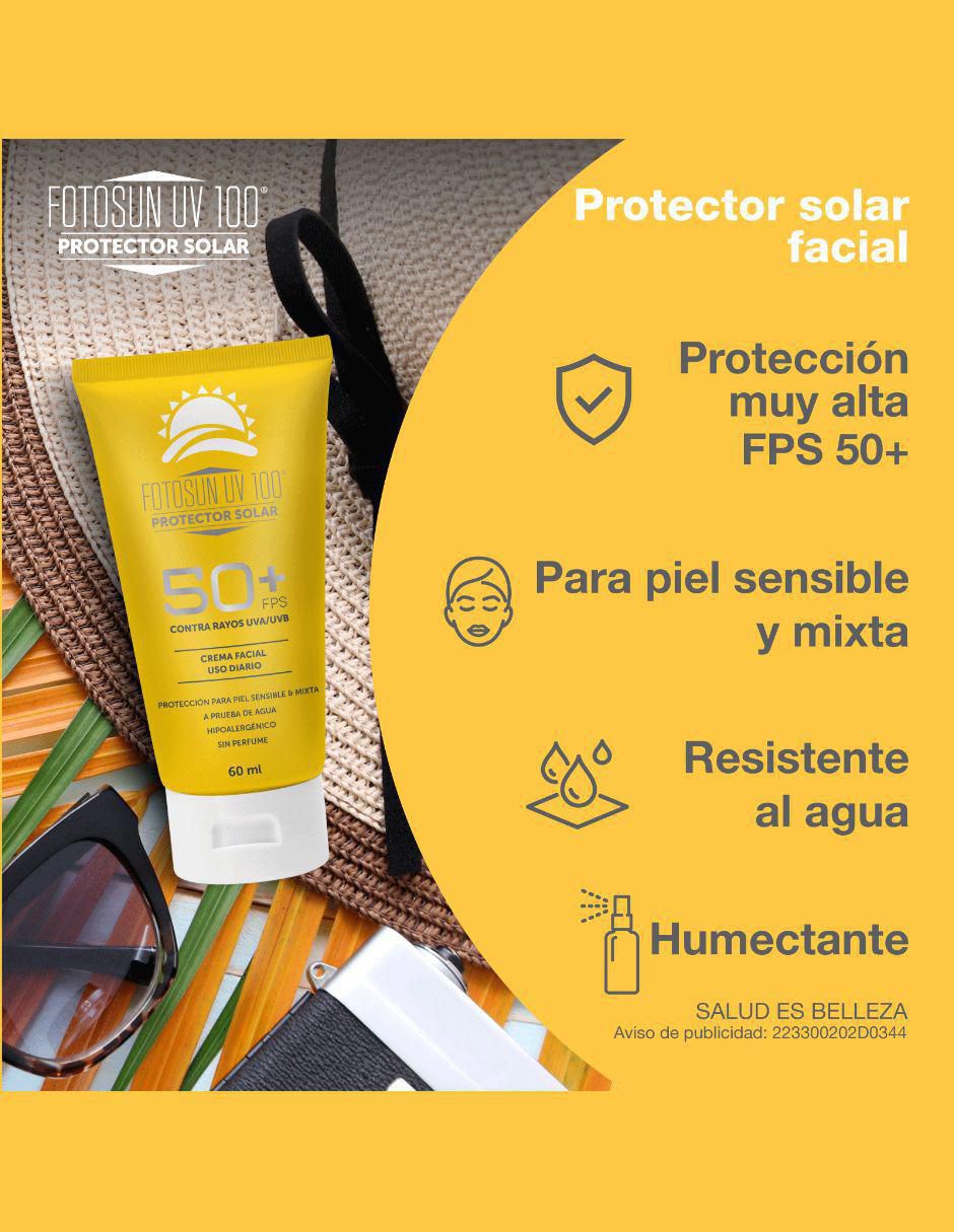 Protector solar FPS 50 60 ml