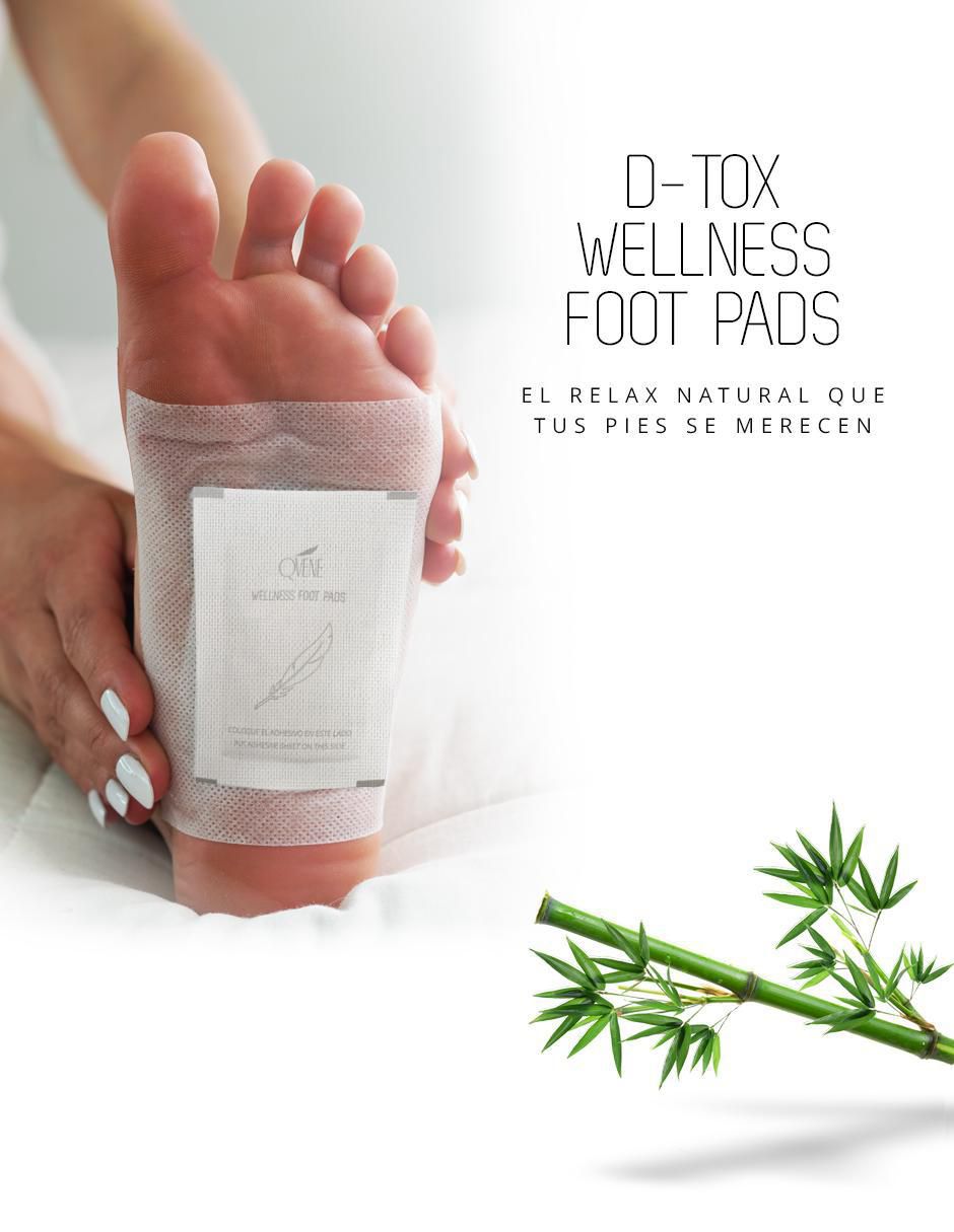 Parches para pies d-tox wellness foot pads 2