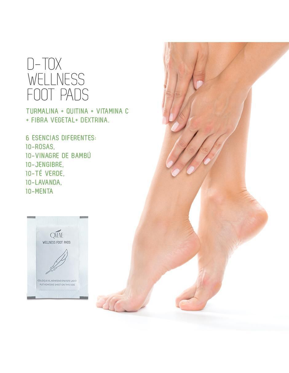 Parches para pies d-tox wellness foot pads 4