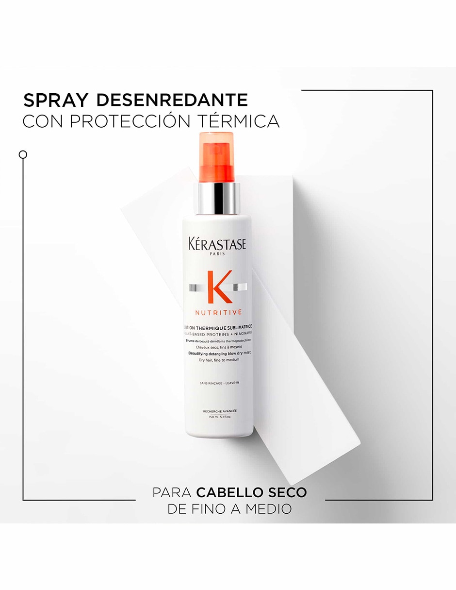 Tratamiento para cabello Lotion Thermique Sublimatrice desenredante Nutritive 6