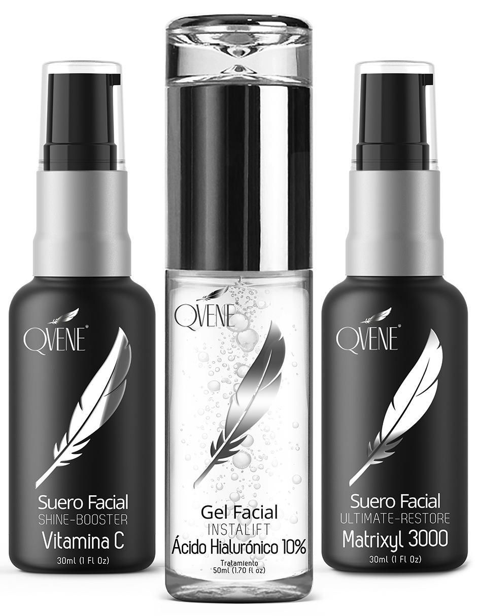 Sérum antiedad facial Ácido Hialurónico 10% + Matrixyl 3000 + Vitamina C 20% todo tipo piel