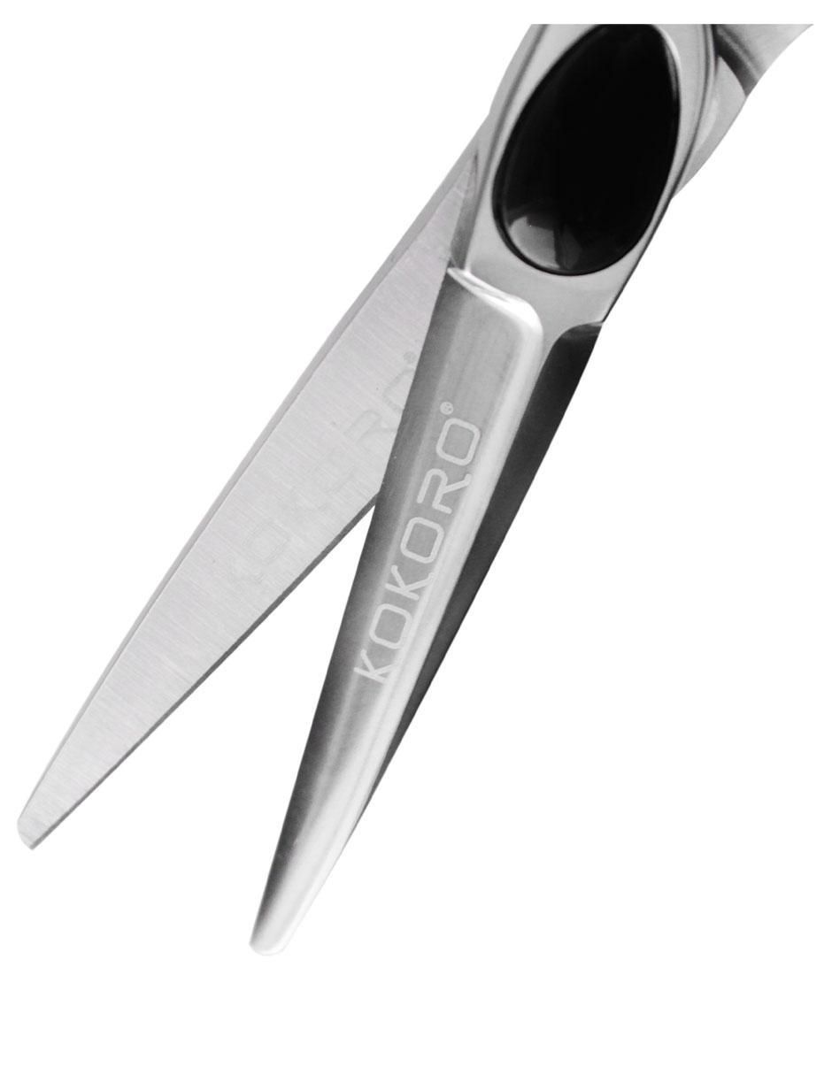 Tijeras para peluquería Pofesional Essential punta puntiaguda Black 2